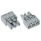 WAGO ITALIA SRL - WAG770-243 PRESA 3 POLI, GRIGIA