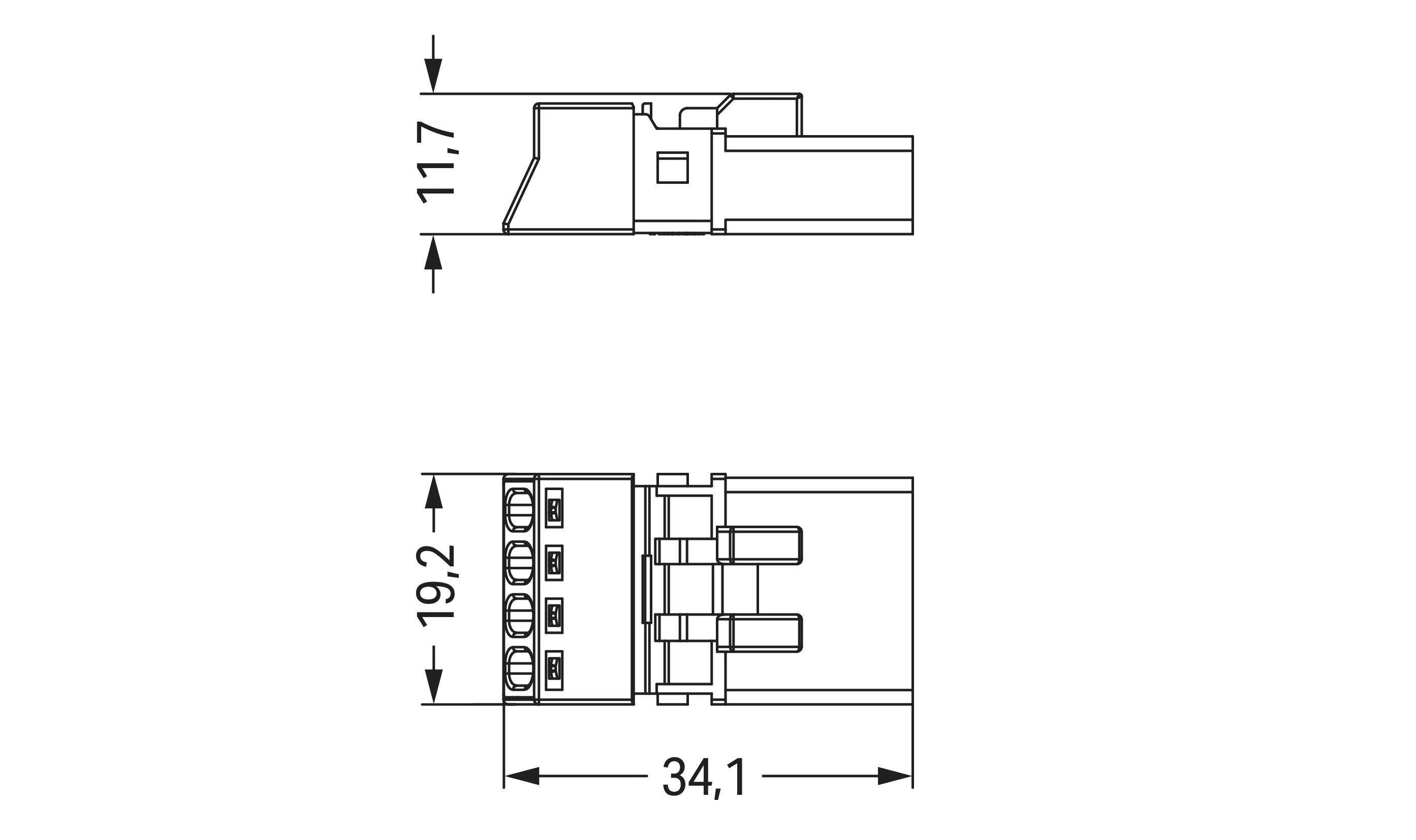 WAGO ITALIA SRL - WAG704-2054 MODULO M 20P I O DO 16CH 3 CAVI IN SUPPO
