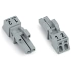 WAGO ITALIA SRL - WAG890-242 PRESA 2 POLI, GRIGIA
