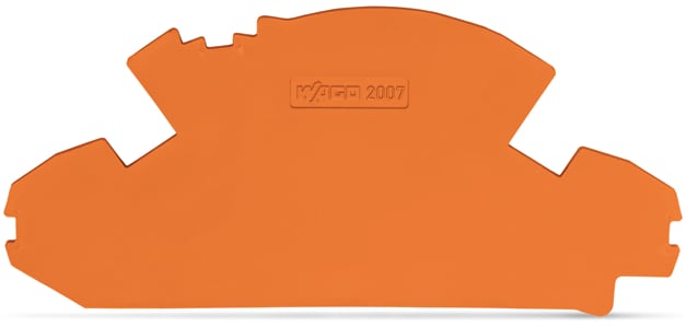 WAGO ITALIA SRL - WAG2007-8892 PIASTRA TERMINALE SPESSORE 1,5MM NO SIGI