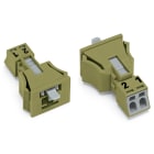WAGO ITALIA SRL - WAG890-772 SPINA INNESTO SCATTO 2P B VERDE