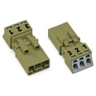 WAGO ITALIA SRL - WAG890-273 SPINA 3 POLI COD B 1,50 MMQ VERDE CHIARO
