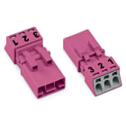 WAGO ITALIA SRL - WAG890-293 SPINA 3 POLI COD B 1,50 MMQ ROSA