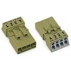 WAGO ITALIA SRL - WAG890-274 SPINA 4 POLI, VERDE CHIARO