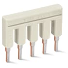 WAGO ITALIA SRL - WAG2002-405 PONTICELLO 5 PASSO ISOLATO GRIGIO CHIARO