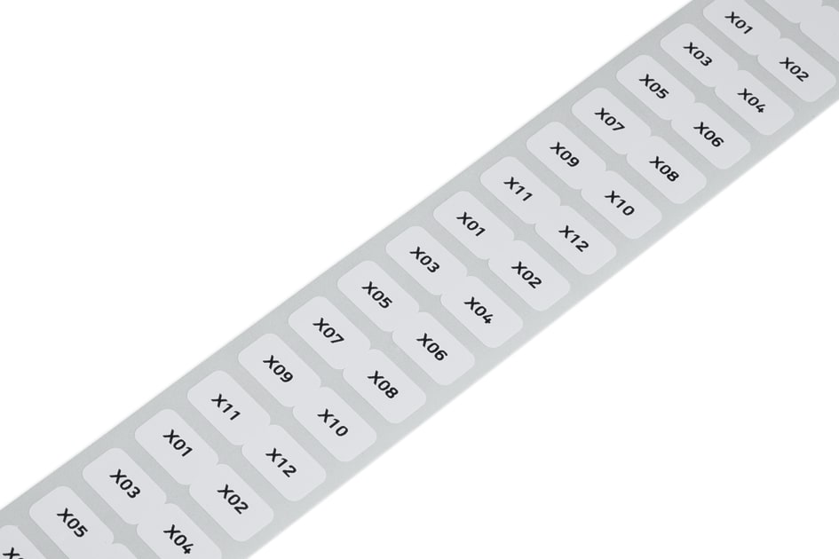 WAGO ITALIA SRL - WAG210-806/000-002 ETICHETTE 9X15MM 3000 PZ BOBINA GIALLO