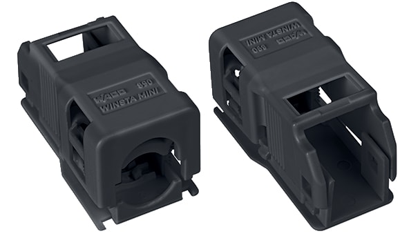 WAGO ITALIA SRL - WAG890-502/342-000 CUSTODIA ANTISTRAPPO 2 POLI CON CLIP DI