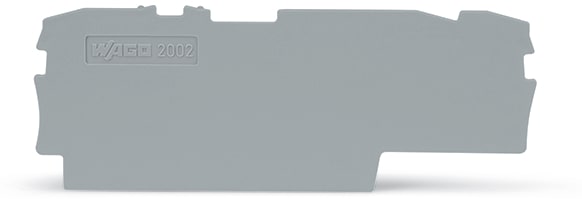 WAGO ITALIA SRL - WAG2002-1791 PIASTRA TERM INTERMEDIA SPESSORE 1MM GRI