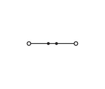 WAGO ITALIA SRL - WAG2016-1203 MORSETTO PASSANTE PER 2 CONDUTTORI 16 MM