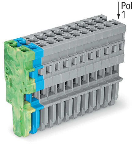 WAGO ITALIA SRL - WAG769-115/000-039 CONNETTORE FEMMINA PER 1 CONDUTTORE CAGE