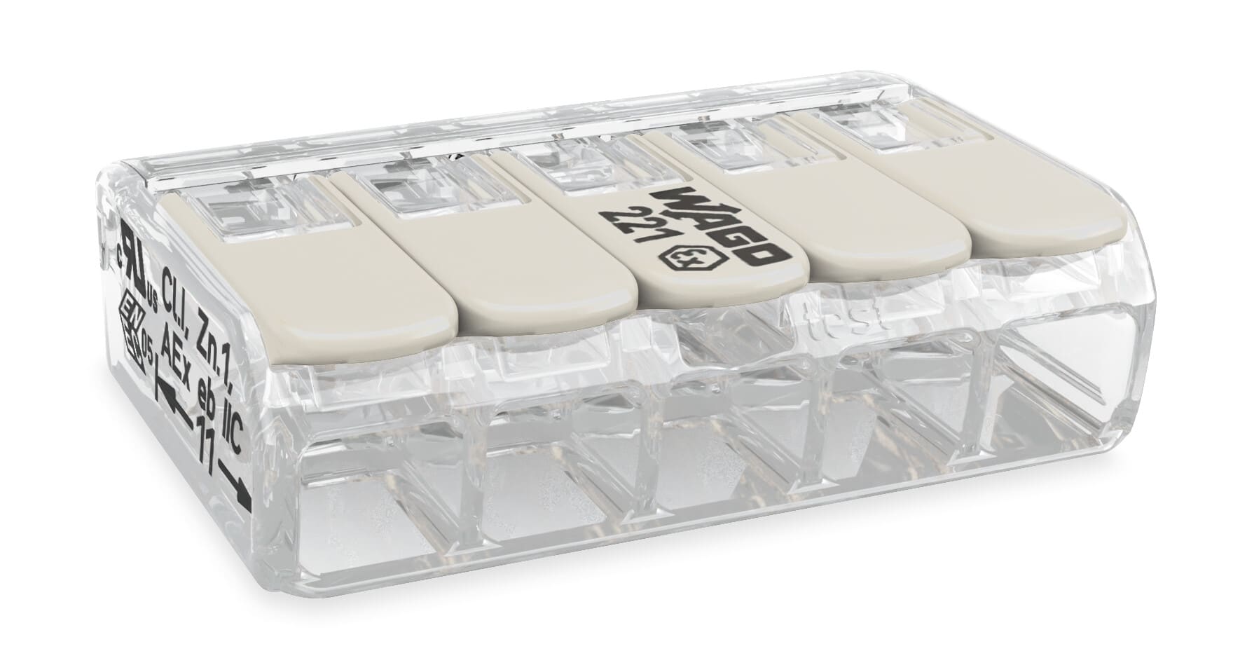 WAGO ITALIA SRL - WAG221-485 CONNETTORE DI GIUNZIONE COMPACT PER TUTT