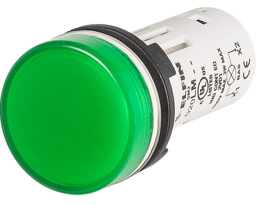 NEW ELFIN SRL - NEW020LMV LAMPADA MONOLITICA VERDE