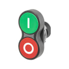 NEW ELFIN SRL - NEW020P2LRVS PULS.DOPPIO LUM.ROSSO VERDE SIM.I-O