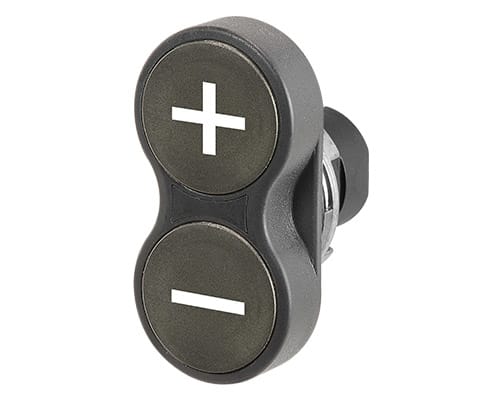 NEW ELFIN SRL - NEW020P2NNS45 PULS.DOPPIO NERO NERO SIMB.45