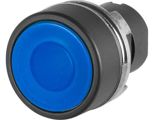 NEW ELFIN SRL - NEW020PPLIBL PULSANTE PASSO LUM.INT.BLU