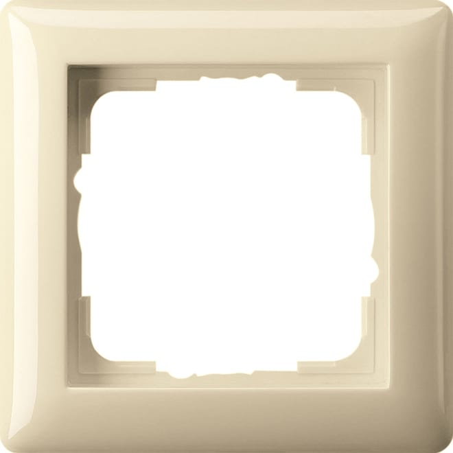 GIRA - GGI021101 PLACCA 1-M GIRA STANDARD 55 BNC CREMA