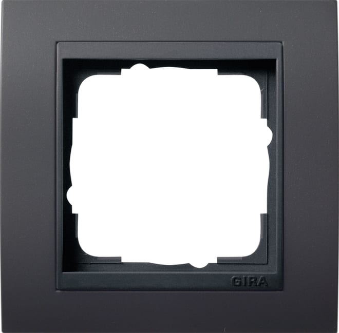 GIRA - GIR021108 MASCH. COPERTURA 1X PER ANTRACITE GIRA E