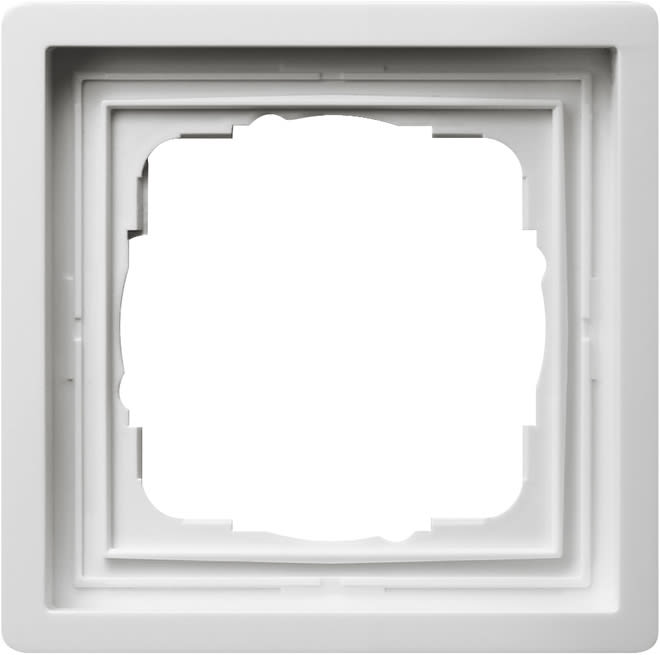 GIRA - GIR0211112 Abdeckrahmen 1f Flachenschalter Reinweis
