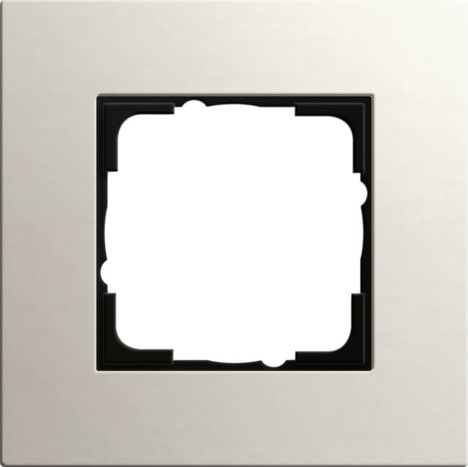 GIRA - GIR0211220 PLACCA 1-M GIRA ESPRIT LIN.MPX.GRIGIO CH