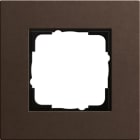 GIRA - GIR0211223 PLACCA 1-M GIRA ESPRIT LIN.MPX.MARRONE S