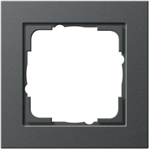 GIRA - GGI021123 PLACCA 1-M GIRA E2 ANTRACITE