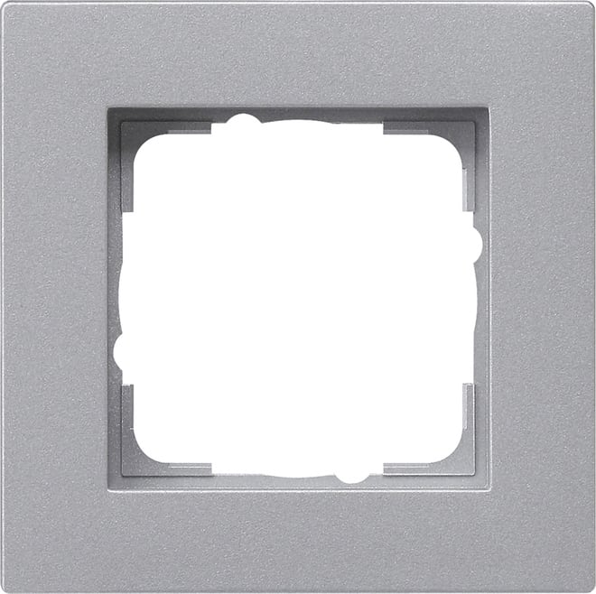 GIRA - GGI0211255 Abdeckrahmen 1f flach Gira E2 F Alu