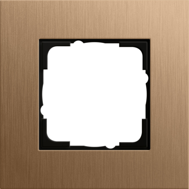 GIRA - GIR021138 PLACCA 1-M GIRA ESPRIT BRONZO