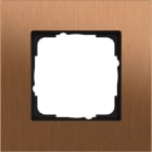 GIRA - GGI021138 PLACCA 1-M GIRA ESPRIT BRONZO