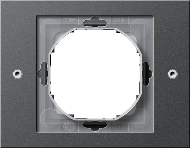 GIRA - GGI021167 Abdeckrahmen 1f Gira TX_44 (WG UP) Anthr