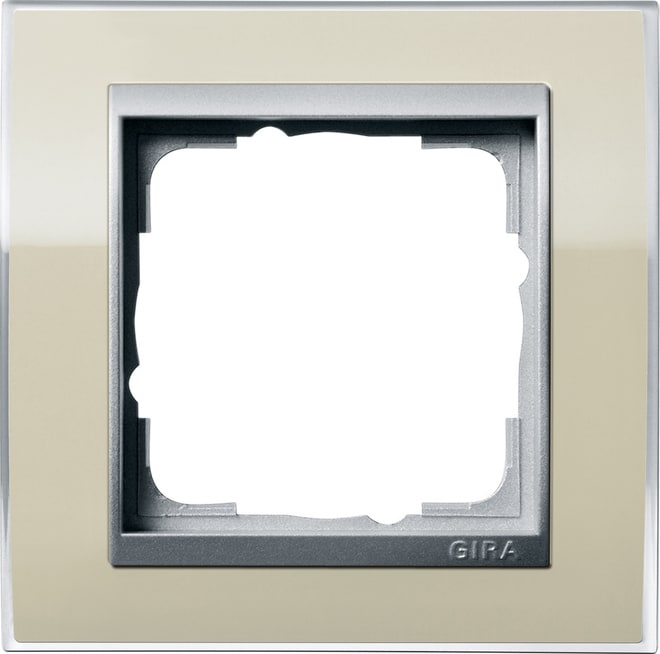GIRA - GIR0211776 Abdeckrahmen 1f Zwischenr. F Alu Gira Ev
