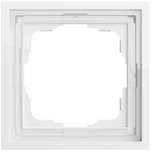 GIRA - GIR021180 PLACCA 1-M GIRA F300 BNC PURO