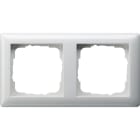 GIRA - GIR021203 Abdeckrahmen 2f Standard 55 Reinweiss