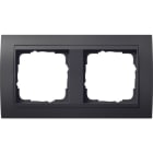 GIRA - GIR021208 MASCH. COPERTURA 2X PER ANTRACITE