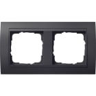 GIRA - GIR021208 MASCH. COPERTURA 2X PER ANTRACITE