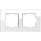 GIRA - GGI021212 Abdeckrahmen 2f Gira Esprit G Weiss