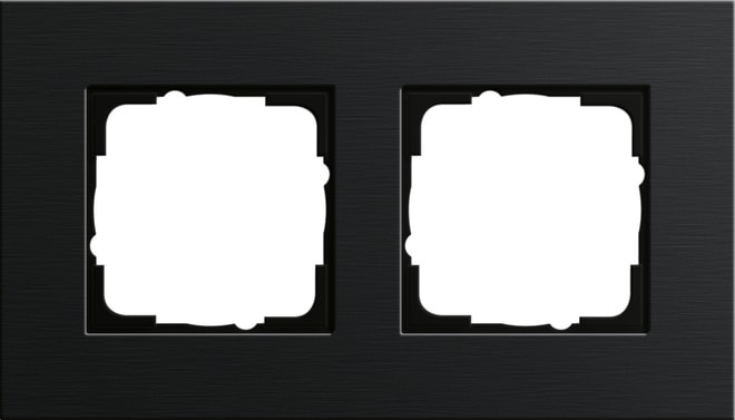 GIRA - GIR0212126 PLACCA2-MGIRAESPRITALLUM.NERO(ANOD.)