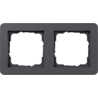 GIRA - GIR0212152 PLACCA 2-M GIRA E1 ANTRACITE