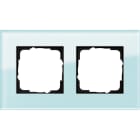 GIRA - GIR021218 Abdeckrahmen 2f Gira Esprit G Mint