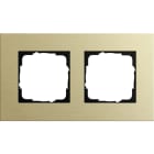 GIRA - GIR0212217 Abdeckrahmen 2f Gira Esprit Alum.Hellgol