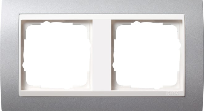 GIRA - GIR0212326 MASCH. COPERTURA 2X PER BIANCO PURO GIRA