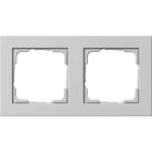 GIRA - GIR021237 PLACCA 2-M GIRA E2 GRIGIO O