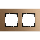 GIRA - GGI021238 Abdeckrahmen 2f Gira Esprit Bronze
