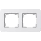 GIRA - GGI0212410 Abdeckrahmen 2f Gira E3 Reinweiss/Reinwe