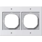 GIRA - GGI021266 Abdeckrahmen 2f Gira TX_44 (WG UP) Reinw
