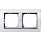 GIRA - GIR0212726 Abdeckrahmen 2f Zwischenr. F Alu Gira Ev