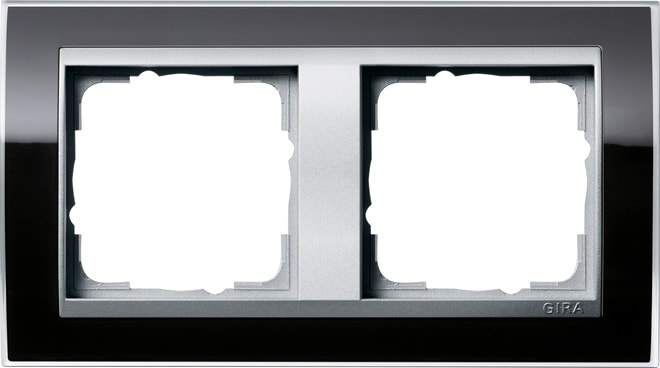 GIRA - GIR0212736 Abdeckrahmen 2f Zwischenr. F Alu Gira Ev