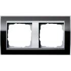 GIRA - GIR0212736 Abdeckrahmen 2f Zwischenr. F Alu Gira Ev