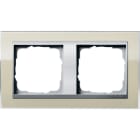 GIRA - GIR0212776 Abdeckrahmen 2f Zwischenr. F Alu Gira Ev