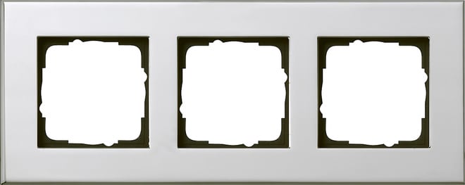 GIRA - GIR021310 PLACCA 3-M GIRA ESPRIT CROMO