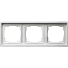 GIRA - GIR0213112 Abdeckrahmen 3f Flachenschalter Reinweis
